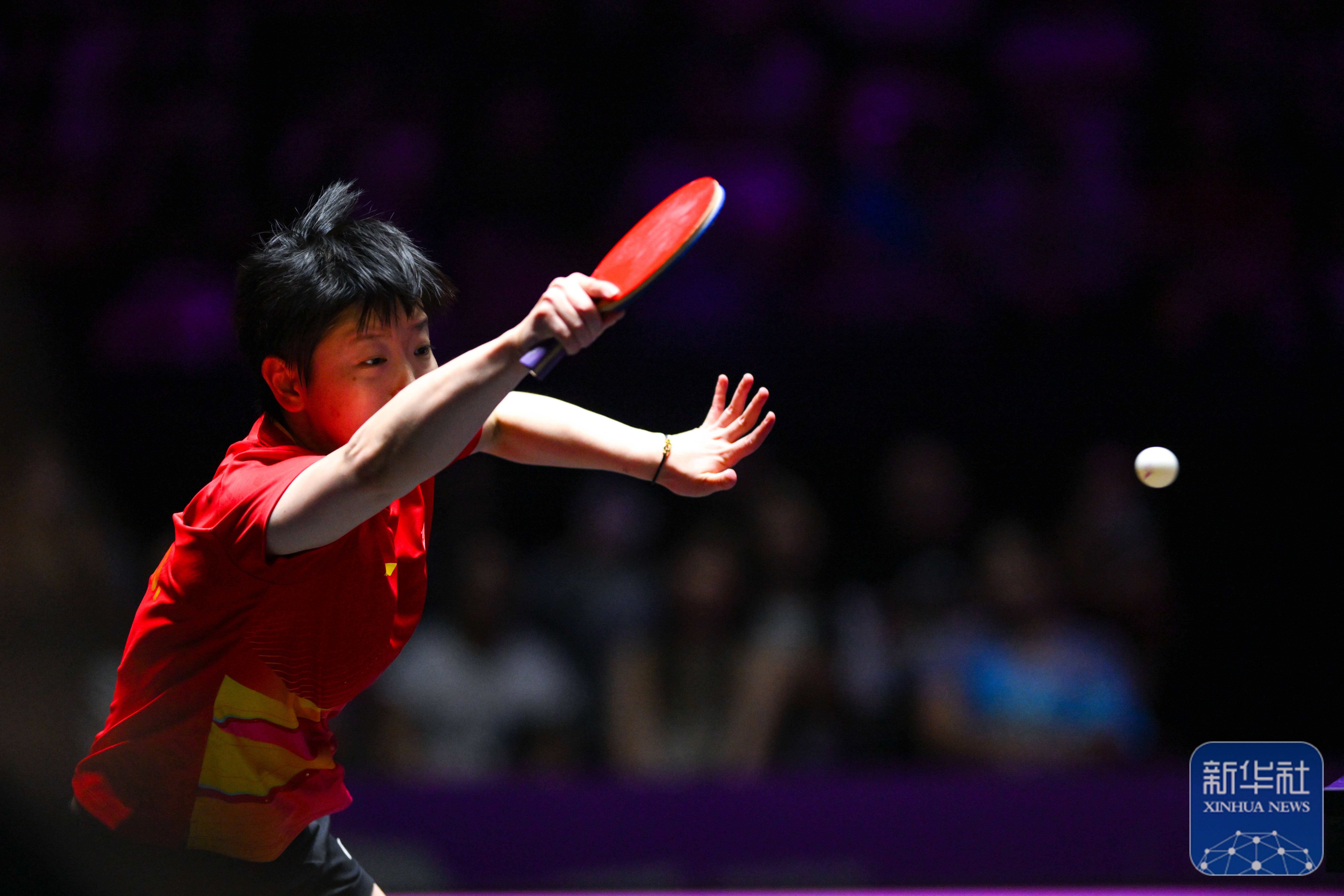 WTT澳门冠军赛｜孙颖莎夺得女单冠军