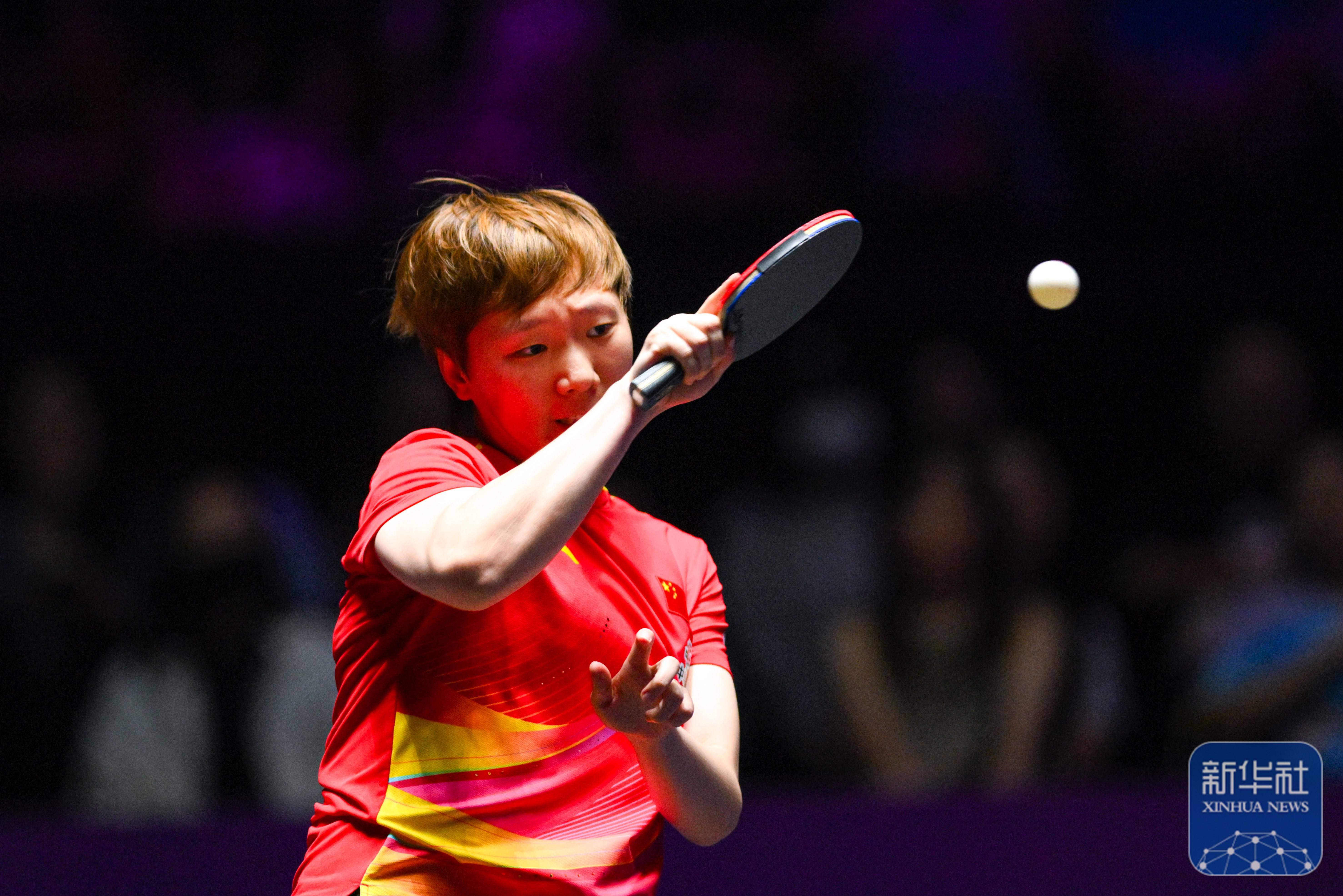 WTT澳门冠军赛｜孙颖莎夺得女单冠军