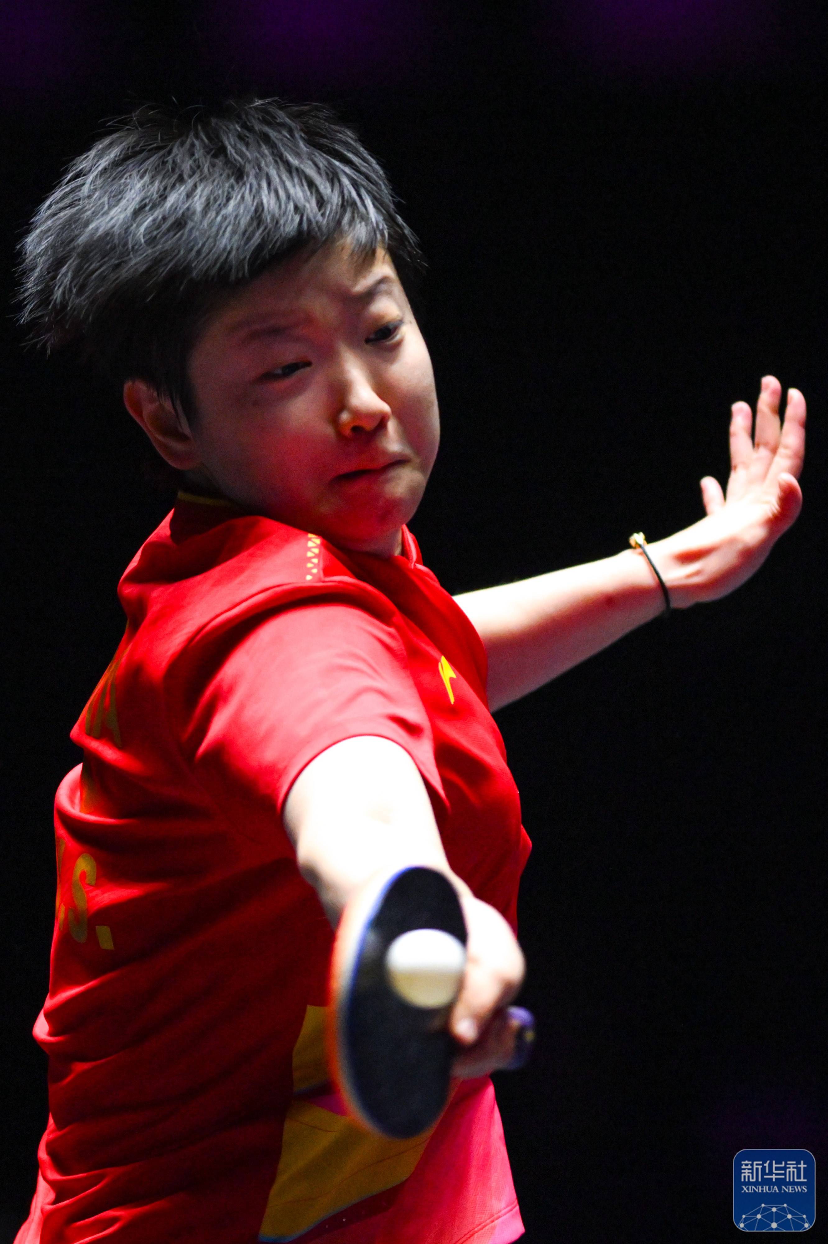 WTT澳门冠军赛｜孙颖莎夺得女单冠军