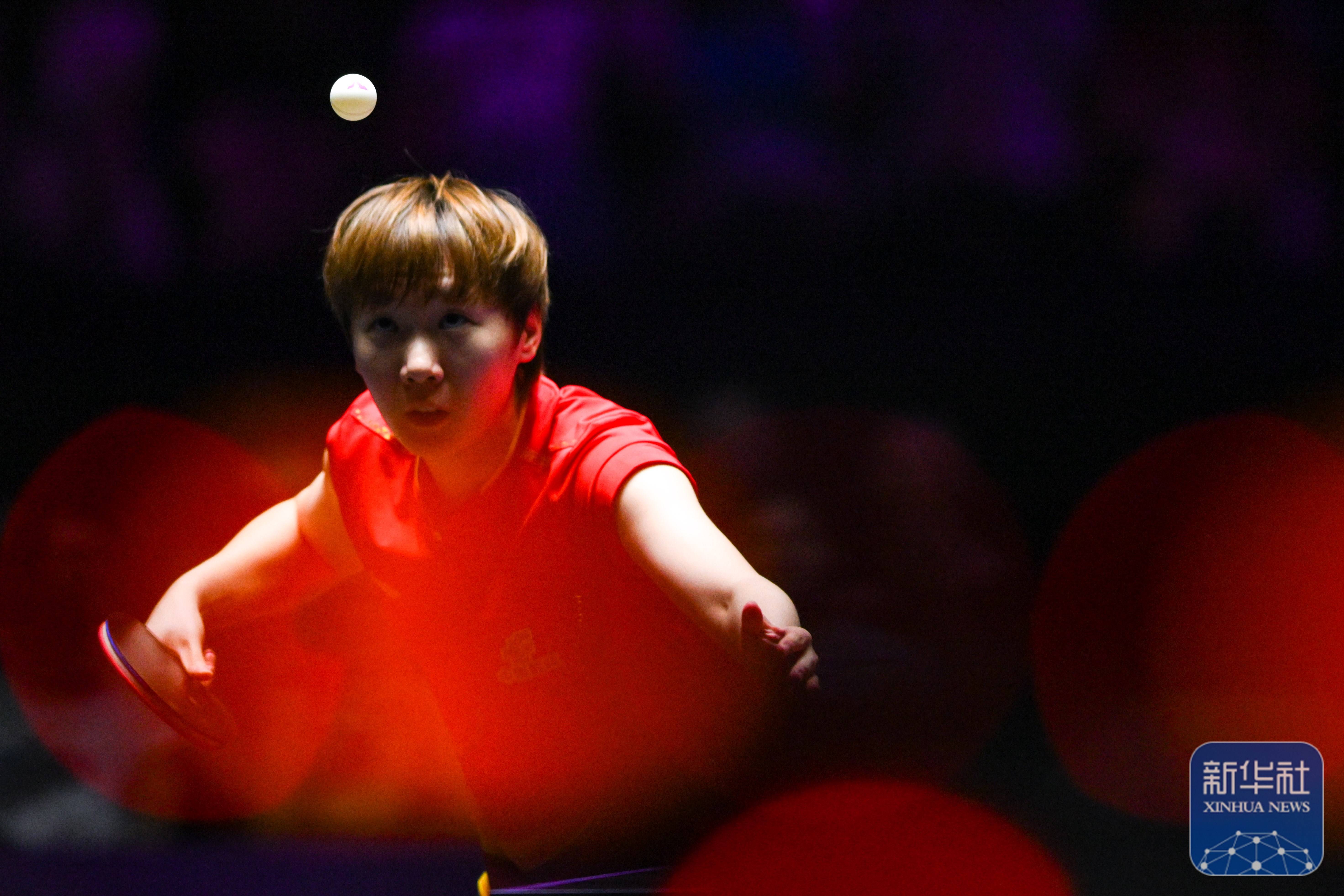 WTT澳门冠军赛｜孙颖莎夺得女单冠军