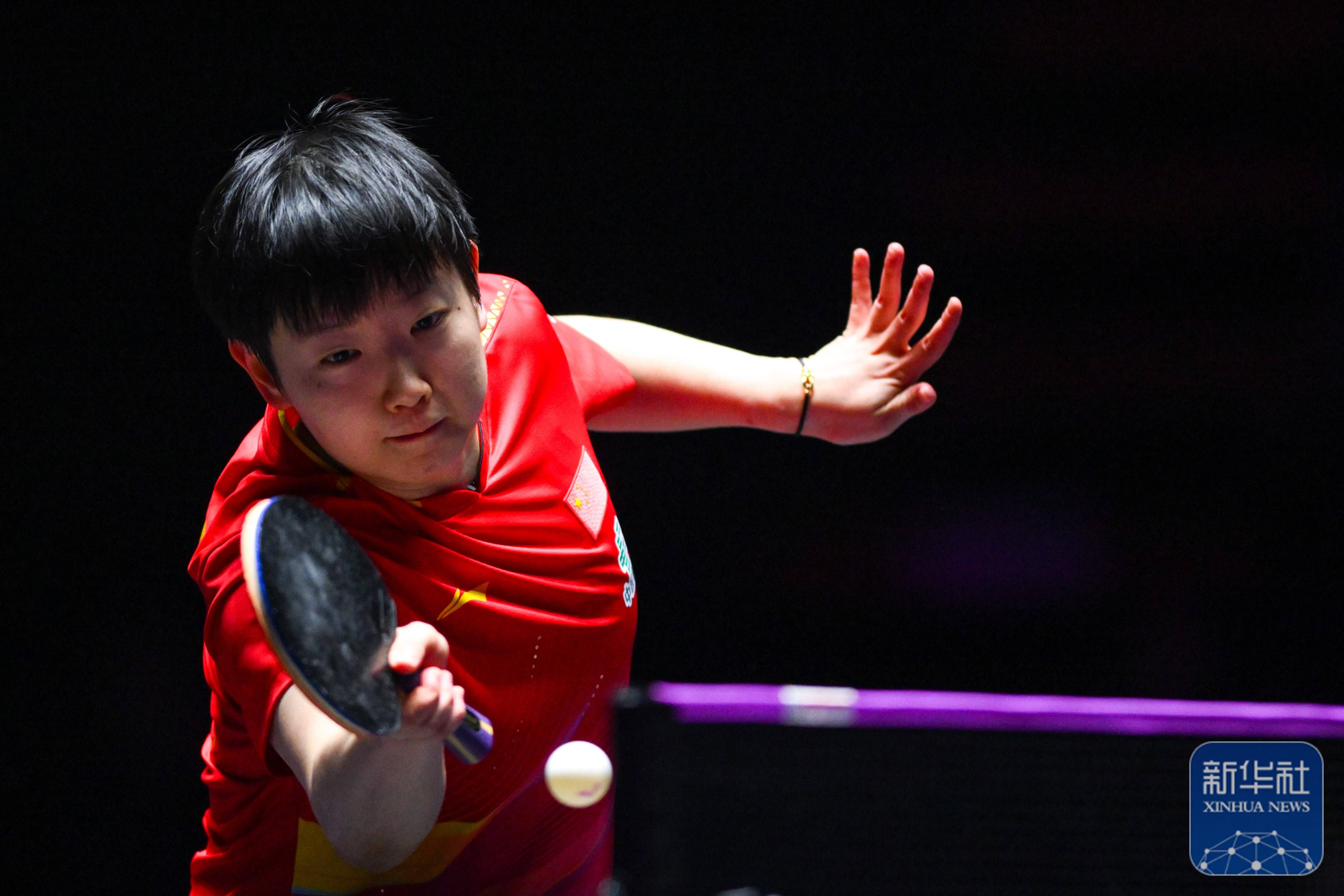 WTT澳门冠军赛｜孙颖莎夺得女单冠军