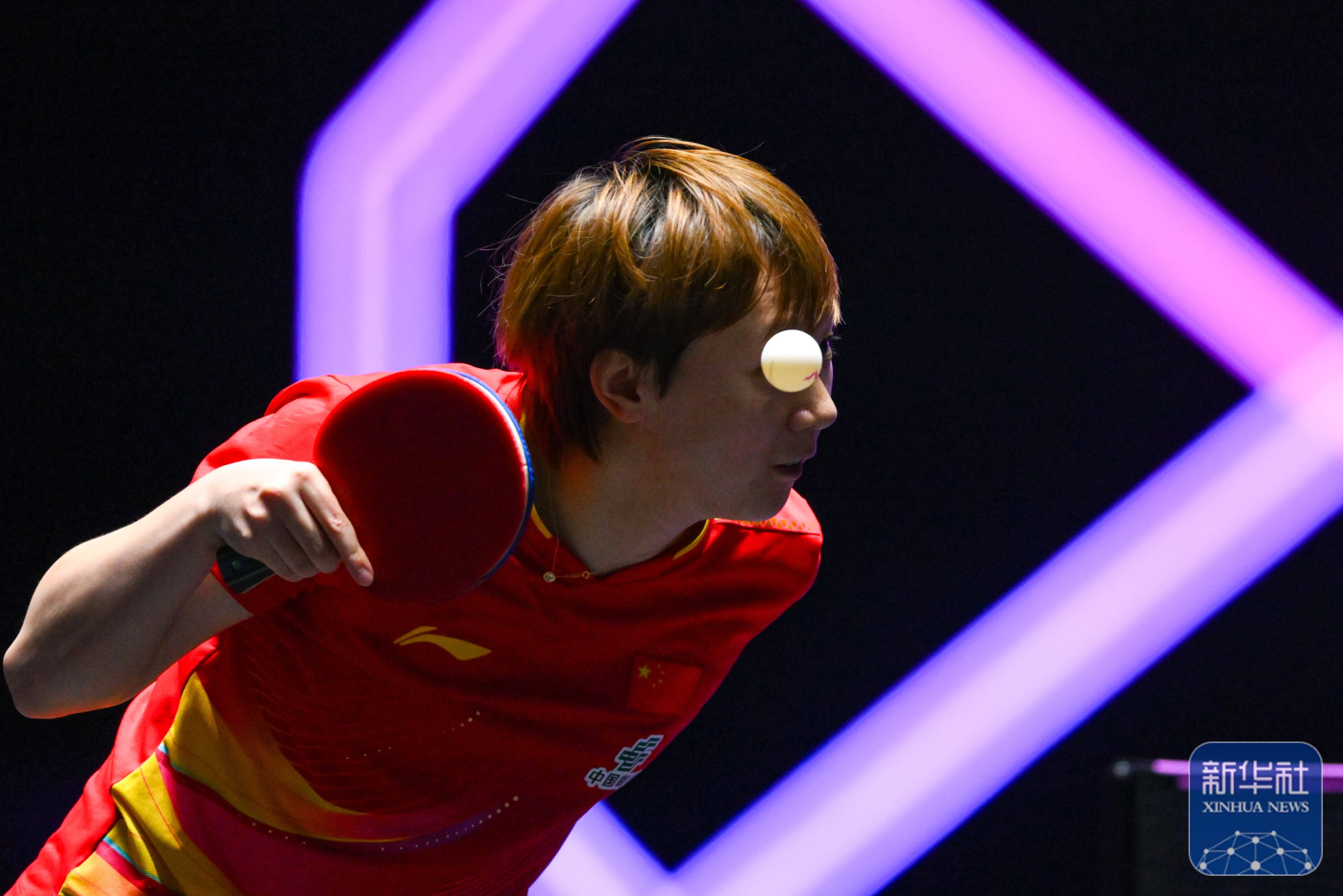 WTT澳门冠军赛｜孙颖莎夺得女单冠军