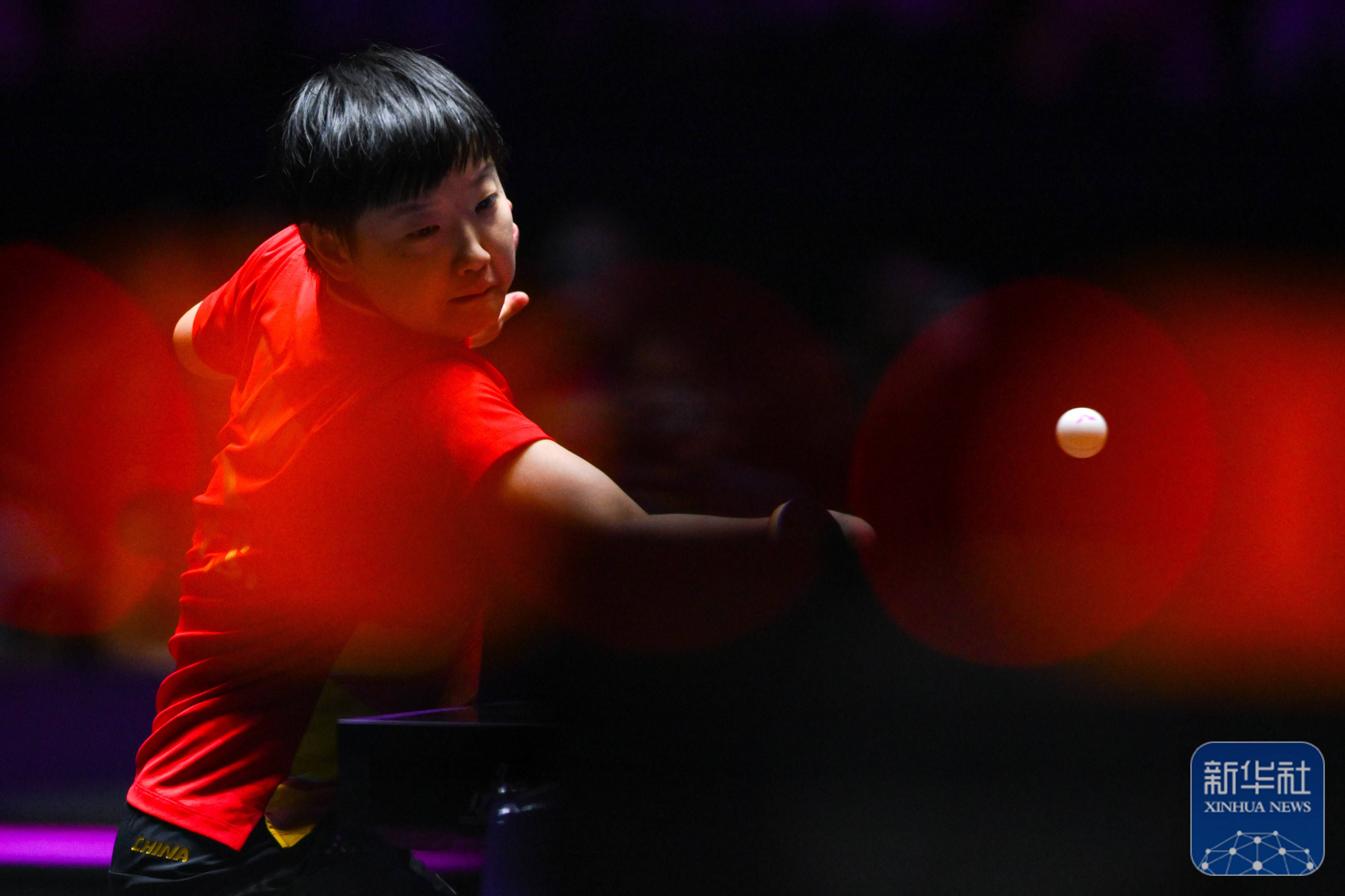 WTT澳门冠军赛｜孙颖莎夺得女单冠军