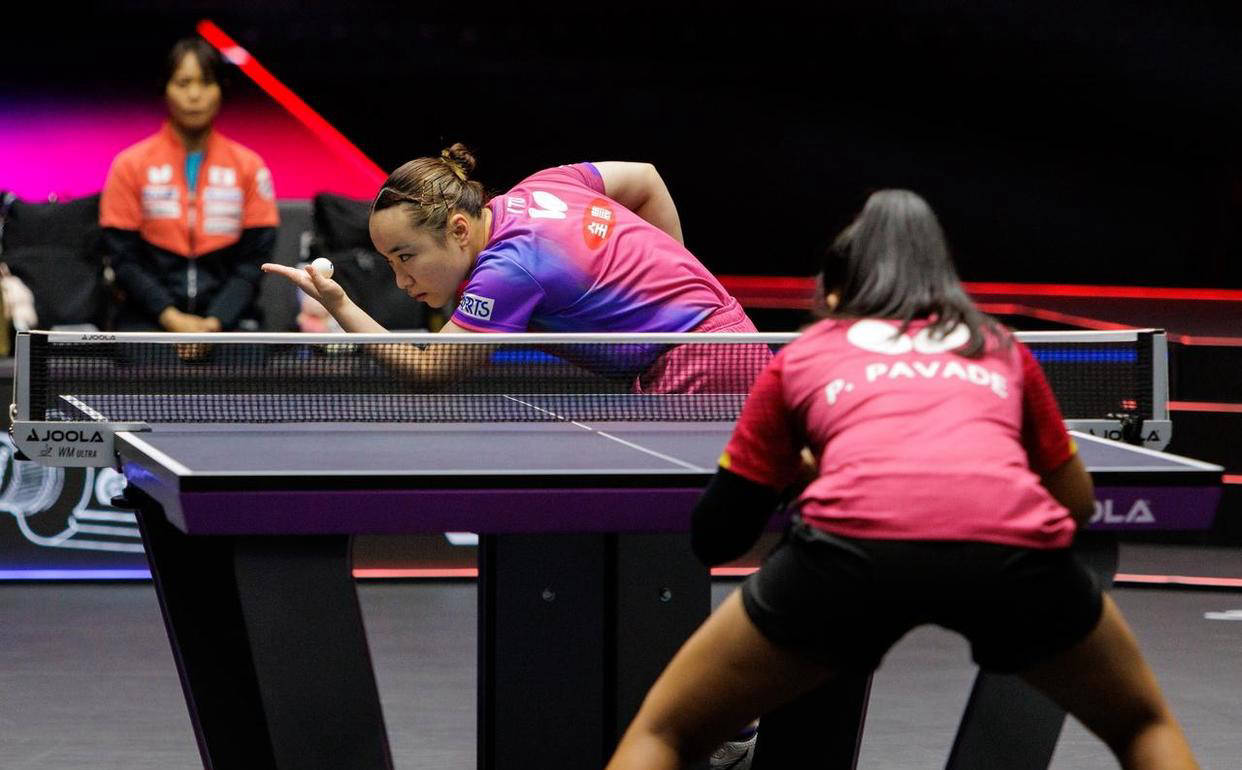 乒乓球比赛中的战术对决：伊藤美诚胜朱芊曦，格罗特战胜约内斯库