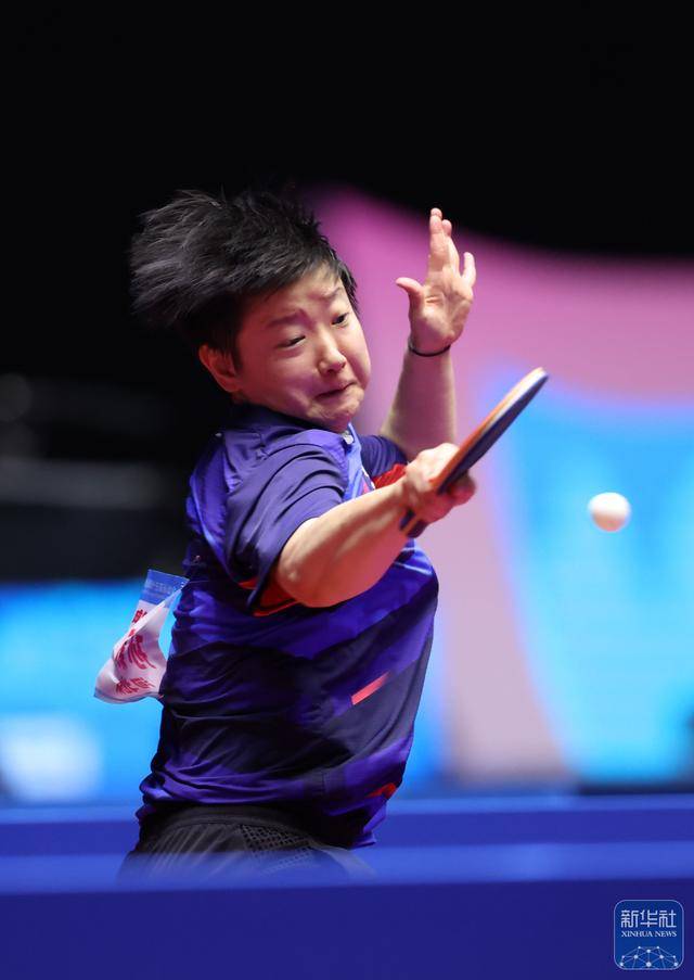 全运会｜孙颖莎亮相乒乓球女单比赛