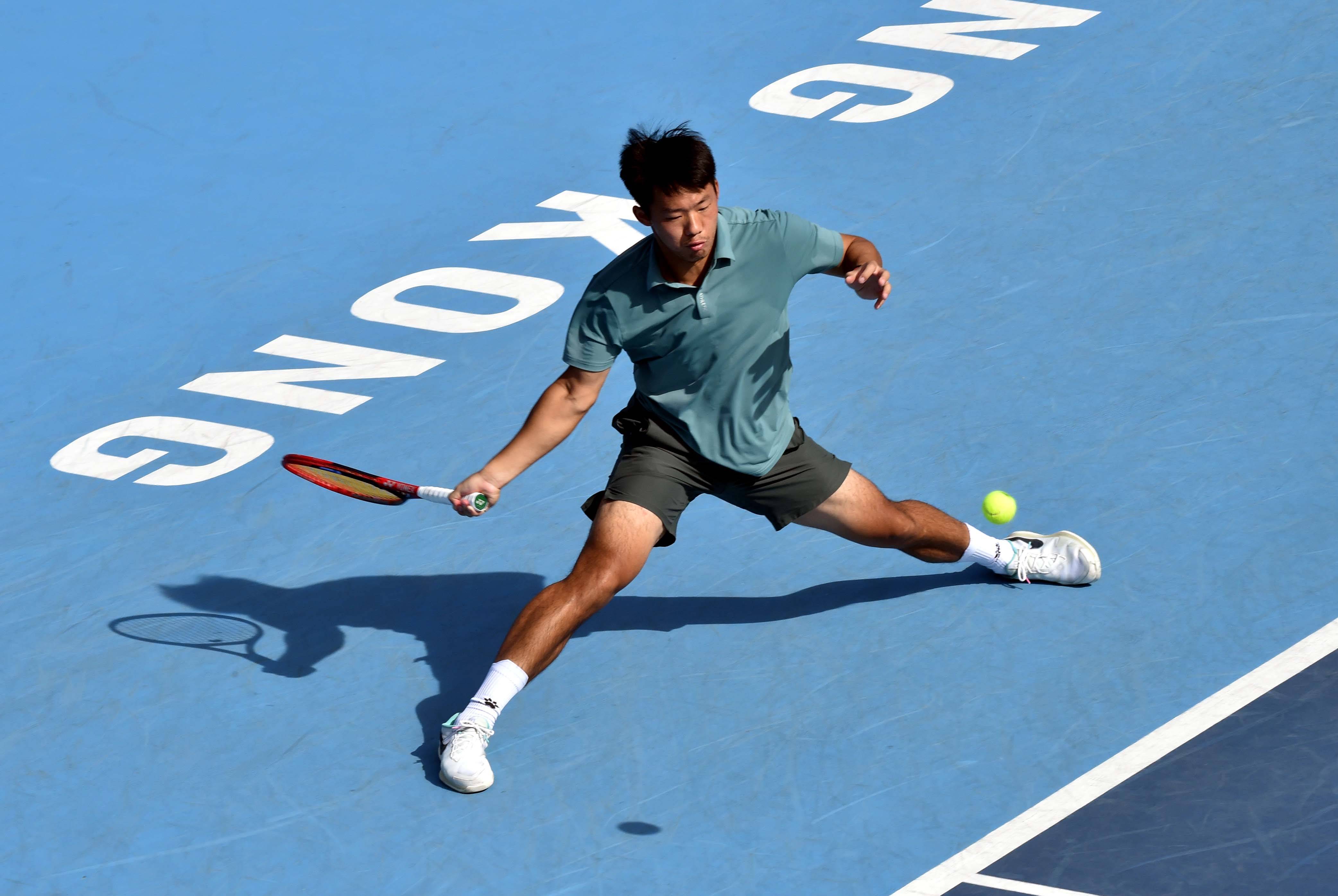 （体育）网球——中国巡回赛香港公开赛：刘少云晋级半决赛