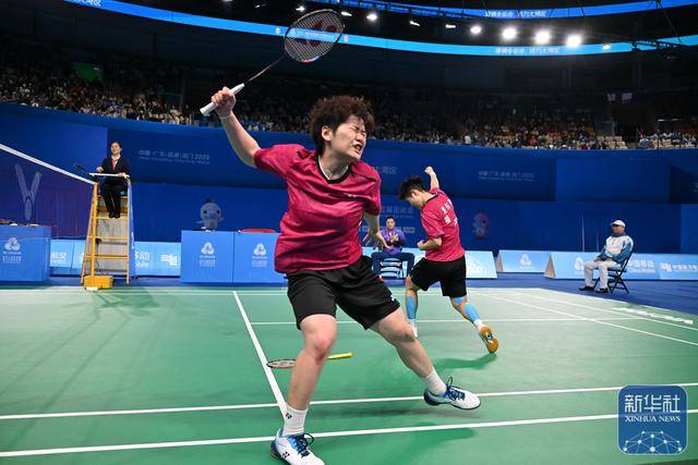 全运会｜黄东萍/谭宁晋级羽毛球女双决赛