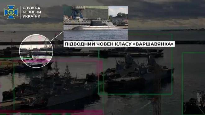 直接偷家！港口内的基洛级潜艇被炸，黑海舰队只剩两艘潜艇了！