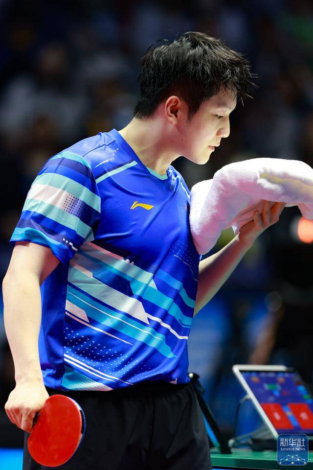全运会｜樊振东亮相乒乓球男单比赛