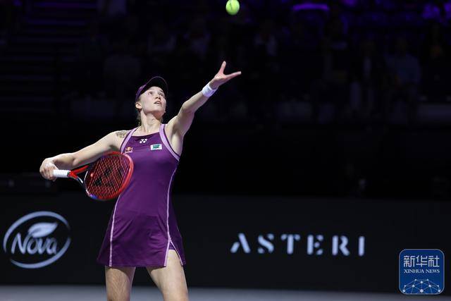 网球｜WTA年终总决赛：莱巴金娜晋级决赛