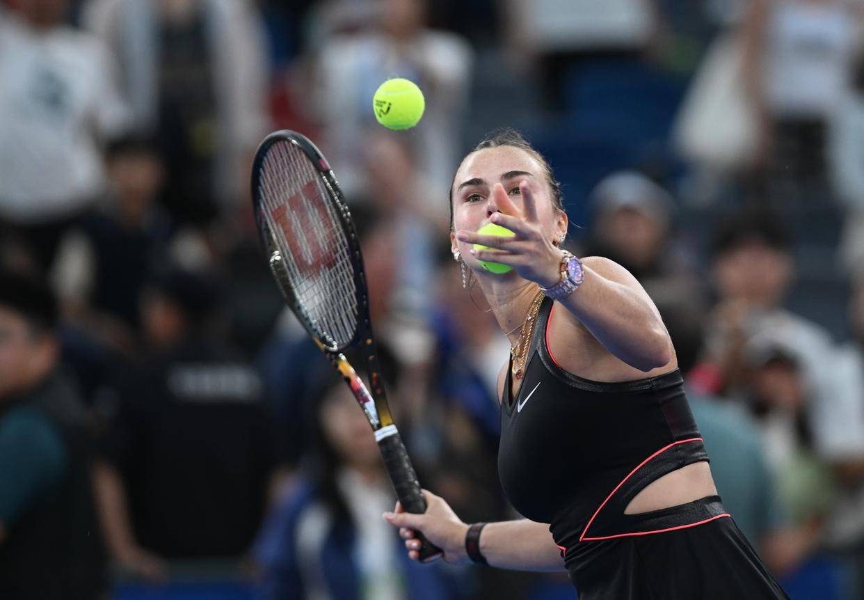 （体育）网球——武网：萨巴伦卡晋级