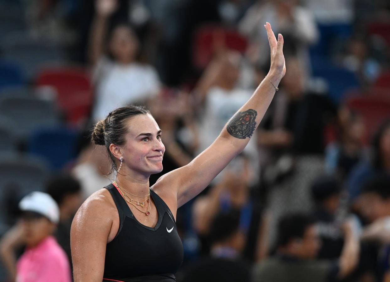 （体育）网球——武网：萨巴伦卡晋级