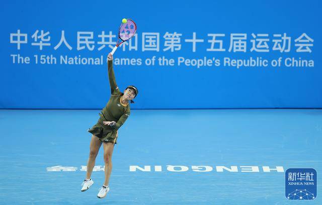 全运会｜朱琳晋级网球女子单打决赛