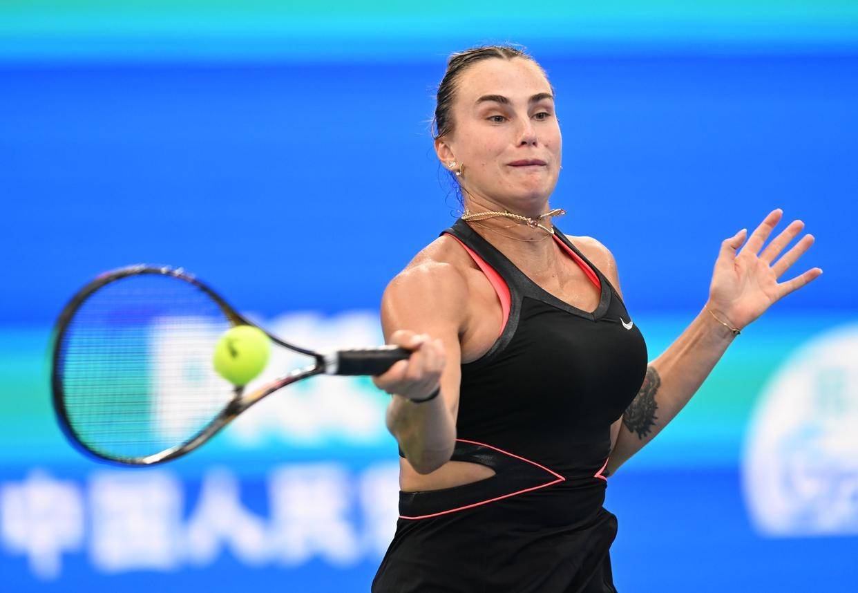 （体育）网球——武网：萨巴伦卡晋级