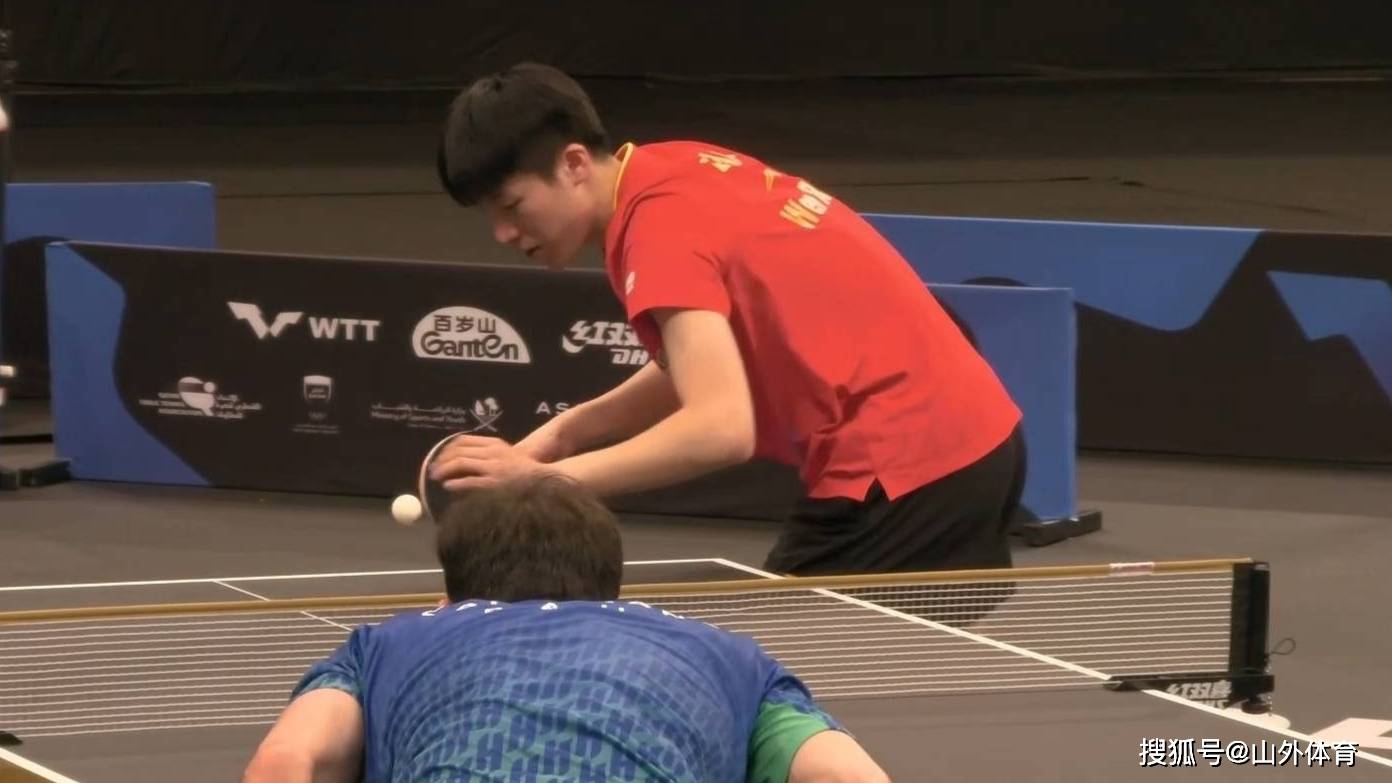 发球轮的抢攻策略布置更是坚定