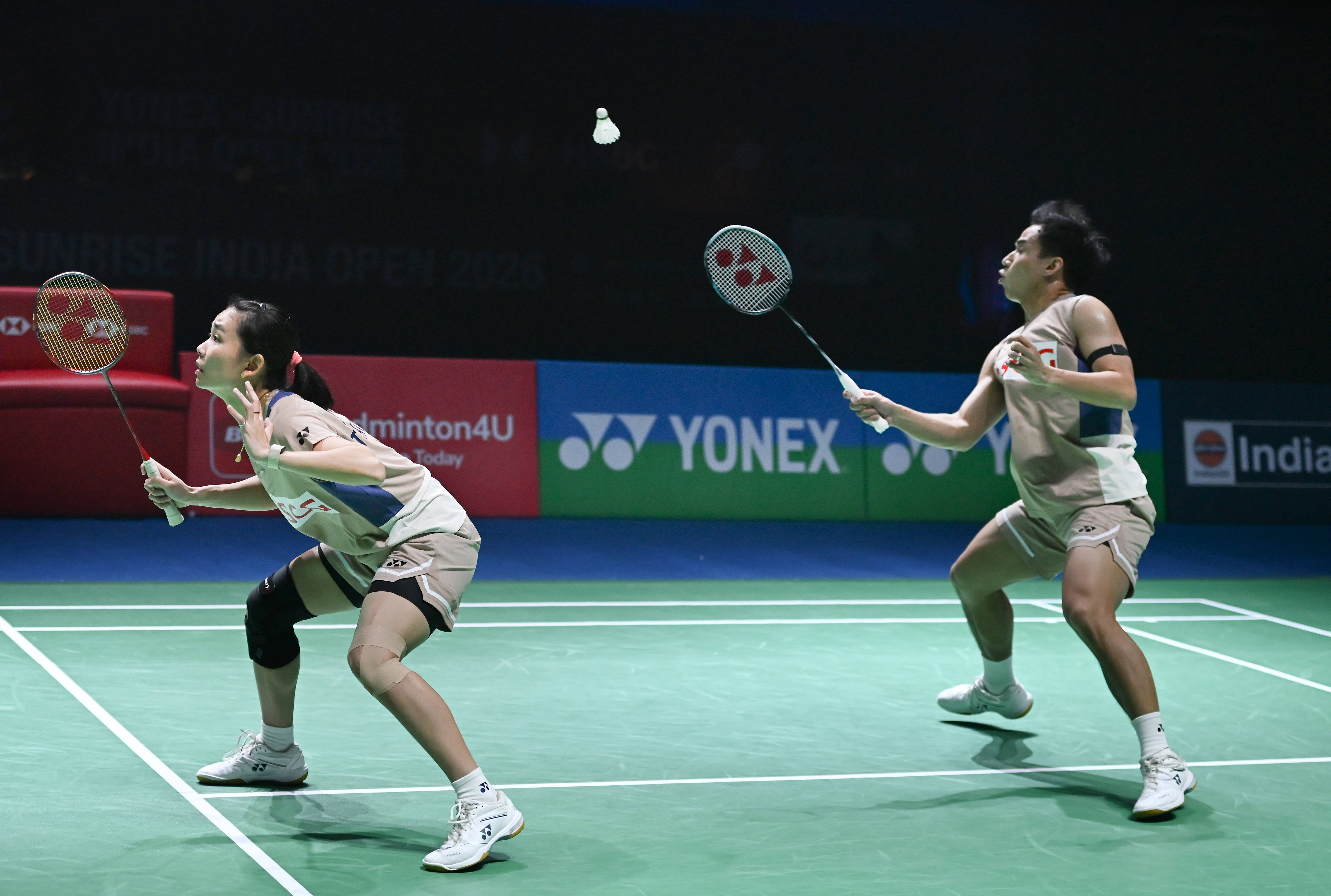 （体育）羽毛球——印度公开赛：冯彦哲/黄东萍无缘混双决赛